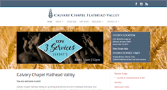 Desktop Screenshot of calvaryflathead.org